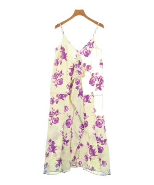 JIL SANDER ジルサンダーワンピース レディース 34(XXS位) 黄x紫(花柄)【中古】【古着】｜RAGTAG（ブランド古着のラグタグ）