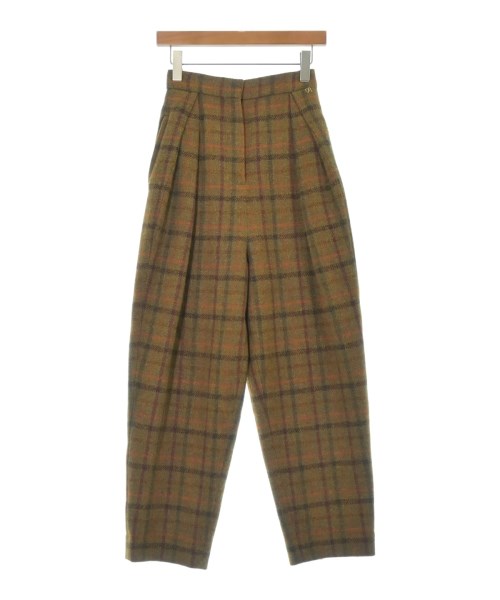 LOEWE ロエベパンツ（余分の物） レディース 32(XXS位) 茶xオレンジ色x赤等(照合のしるし)【中古】【古着】