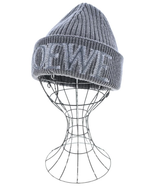LOEWE ロエベニットキャップ・ビーニー レディース - グレー【中古】【古着】｜RAGTAG（ブランド古着のラグタグ）