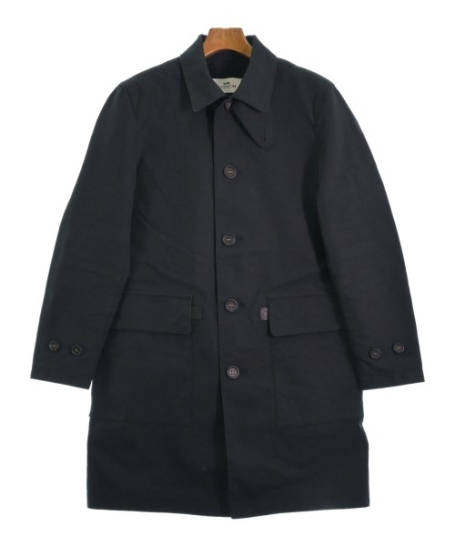 楽天市場】COACH【コーチ】 国内正規 黒 ナイロン ステンカラーコートM