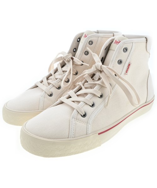 COACH コーチスニーカー メンズ US10(28cm位) アイボリー【中古】【古着】｜RAGTAG（ブランド古着のラグタグ）