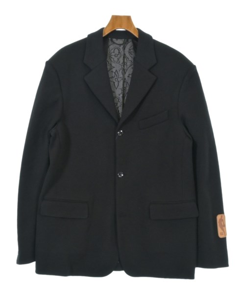 LOUIS VUITTON ルイヴィトン テーラードジャケット メンズ 50(XL位) 黒 【中古】【古着】