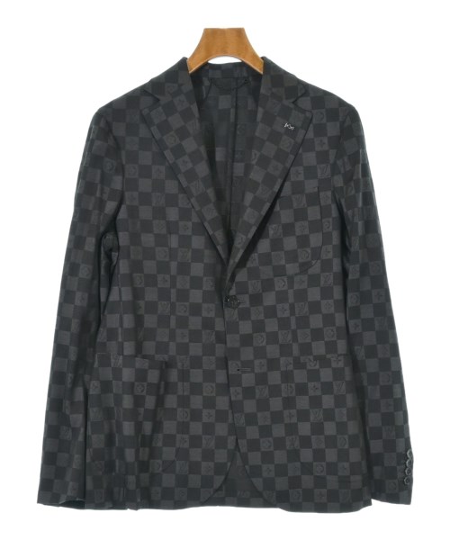 LOUIS VUITTON ルイヴィトン テーラードジャケット メンズ 46(M位) グレーx黒 【中古】【古着】 82,005円