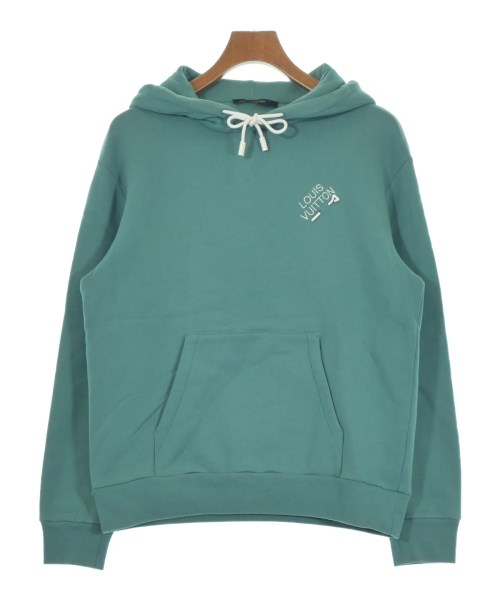 LOUIS VUITTON ルイヴィトン パーカー メンズ S 緑 【中古】【古着】