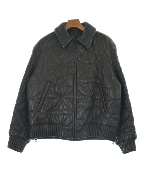 LOUIS VUITTON ルイヴィトンブルゾン（余分の物） メンズ 50(XL位) 黒【中古】【古着】