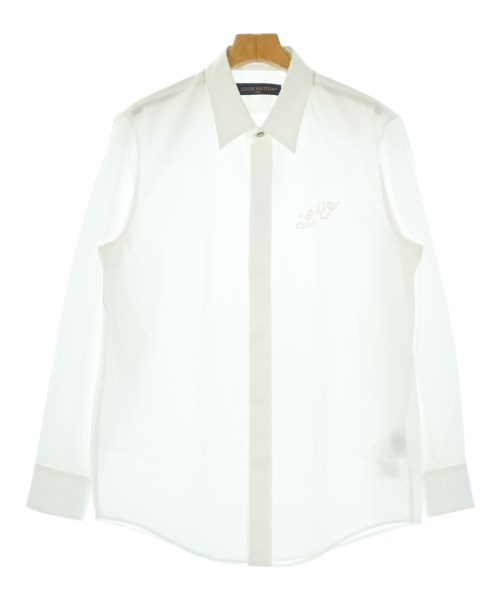 LOUIS VUITTON ルイヴィトンドレスシャツ メンズ L 白【中古】【古着】