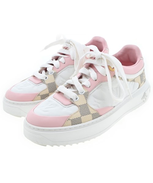 LOUIS VUITTON ルイヴィトンスニーカー レディース EU36(22.5cm位) 白xピンク【中古】【古着】|RAGTAG(ブランド古着のラグタグ)