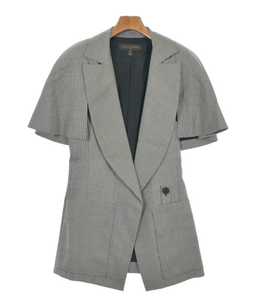 LOUIS VUITTON ルイヴィトン ブルゾン（その他） レディース 36(XS位) 白x黒(千鳥格子) 【中古】【古着】