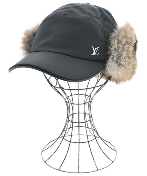 LOUIS VUITTON ルイヴィトンキャップ レディース - 黒【中古】【古着】