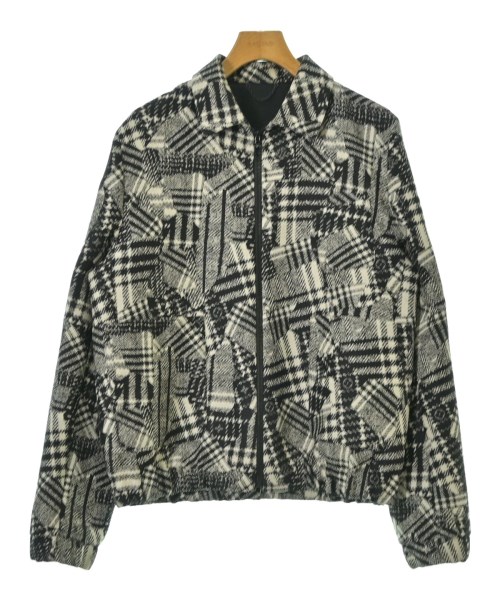 LOUIS VUITTON ルイヴィトンブルゾン（余分の物） メンズ 50(XL位) 黒xベージュ(総柄)【中古】【古着】