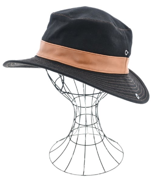 HERMES エルメスハット レディース 56 黒x茶【中古】【古着】|RAGTAG(ブランド古着のラグタグ)