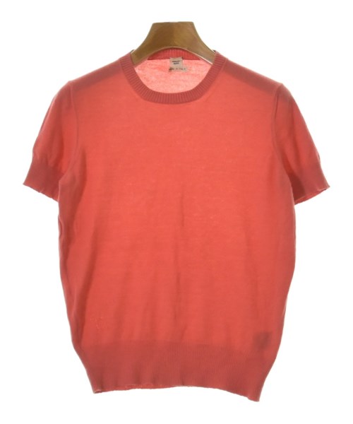 良品✨HERMES ヴィンテージ 半袖ニット 総柄 S レディース オレンジ 良品✨HERMES ヴィンテージ 半袖ニット 総柄 S レディース オレンジ