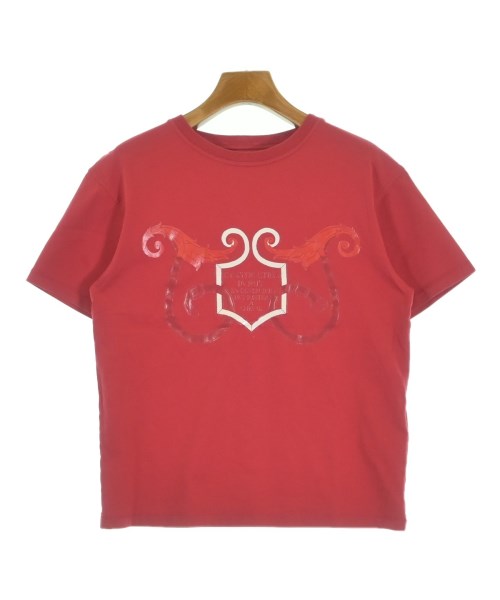 HERMES エルメス Tシャツ・カットソー レディース 34(XXS位) 赤 【中古】【古着】