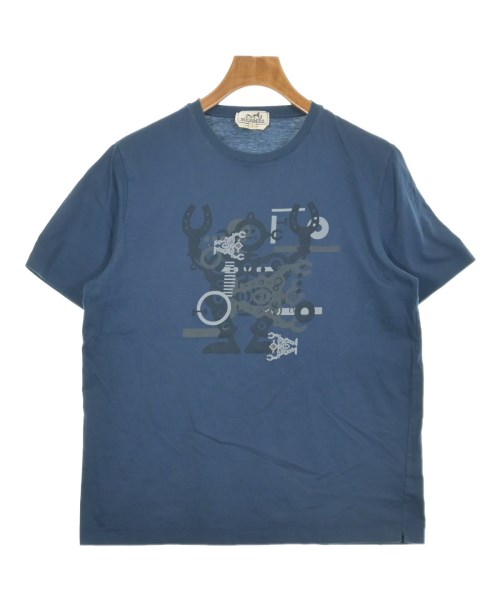 HERMES エルメス Tシャツ・カットソー メンズ L 紺 【中古】【古着】 22,294円