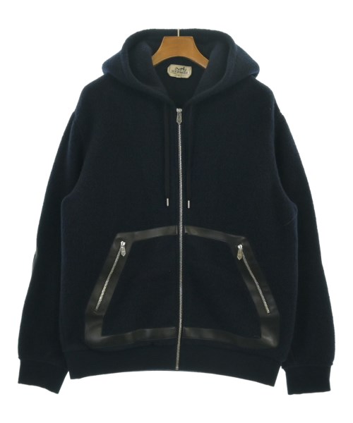 HERMES エルメス上衣（余分の物） メンズ M 紺【中古】【古着】