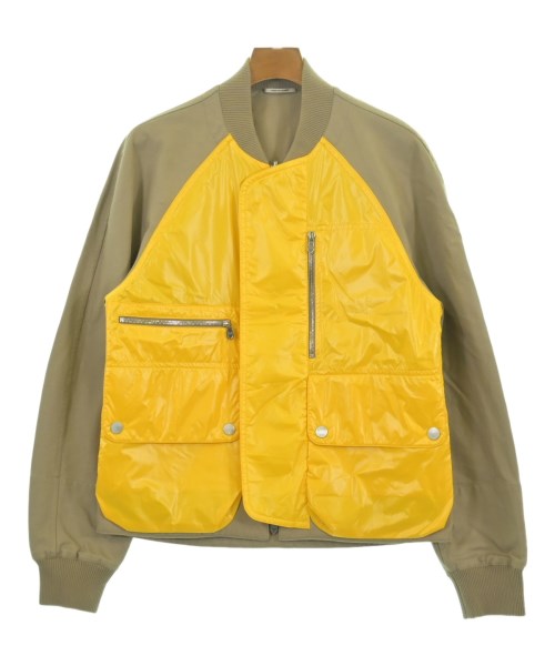HERMES エルメス上衣（余分の物） メンズ 48(L位) ベージュx黄【中古】【古着】