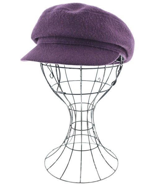 HERMES エルメスキャスケット レディース 56 紫【中古】【古着】