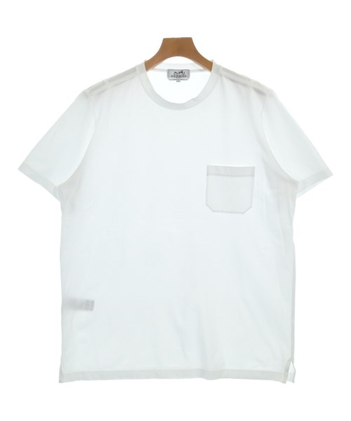 HERMES エルメス Tシャツ・カットソー メンズ XL 白 【中古】【古着】