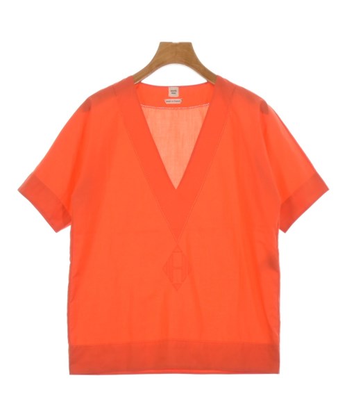 HERMES エルメスブラウス レディース 34(XS位) オレンジ【中古】【古着】|RAGTAG(ブランド古着のラグタグ)