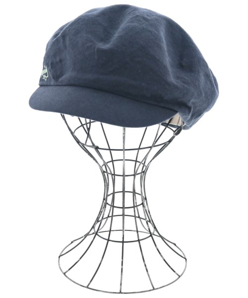 HERMES エルメスキャスケット レディース 57 紺【中古】【古着】