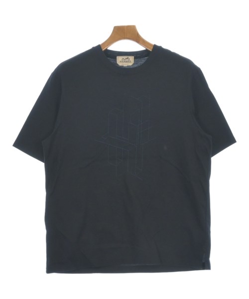 HERMES エルメス Tシャツ・カットソー メンズ S 紺 【中古】【古着】