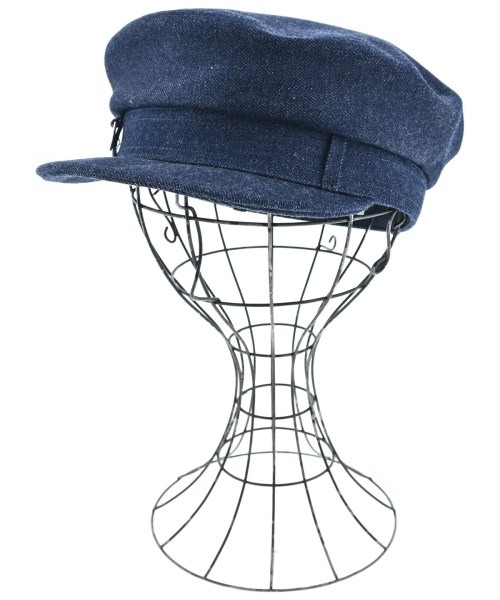 HERMES エルメスキャスケット レディース 58 インディゴ(ジーンズ)【中古】【古着】