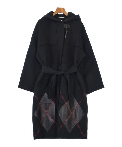 HERMES エルメス厚地の外套（余分の物） レディース 36(S位) 黒【中古】【古着】