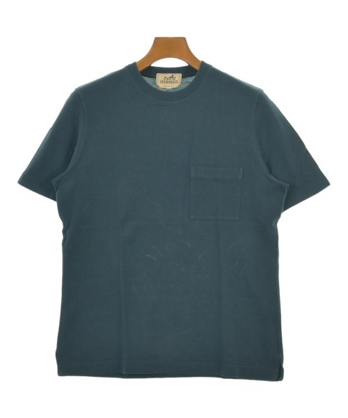 HERMES エルメス Tシャツ・カットソー メンズ XS 青緑系 【中古】【古着】