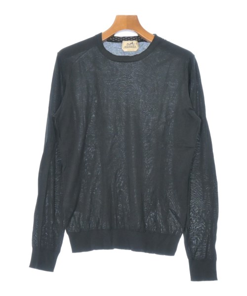HERMES エルメスニット・セーター メンズ XS 黒【中古】【古着】
