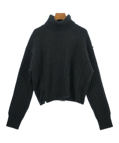 HERMES エルメス編み物・プルオーバー レディース 40(M位) 濃灰色薄墨色【中古】【古着】