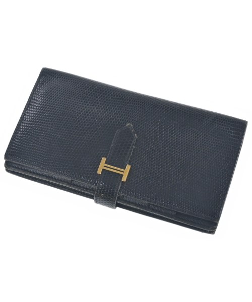 HERMES エルメス紙入れ・コインケース レディース - 黒【中古】【古着】