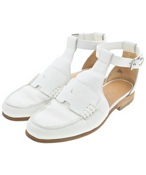 HERMES エルメス ビジネス・ドレスシューズ レディース EU35 1/2(22cm位) 白系 【中古】【古着】