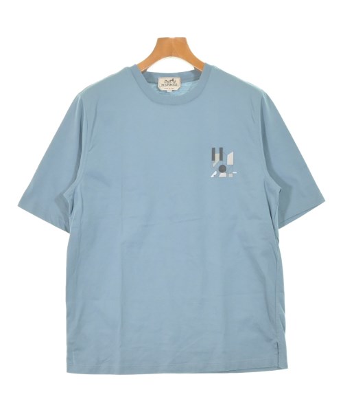 HERMES エルメス Tシャツ・カットソー メンズ S 水色 【中古】【古着】