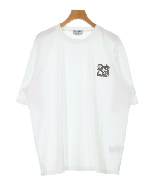HERMES エルメス Tシャツ・カットソー メンズ XXL 白 【中古】【古着】