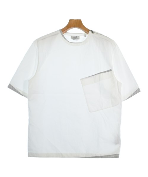 HERMES エルメス カジュアルシャツ メンズ 37(XS位) 白 【中古】【古着】