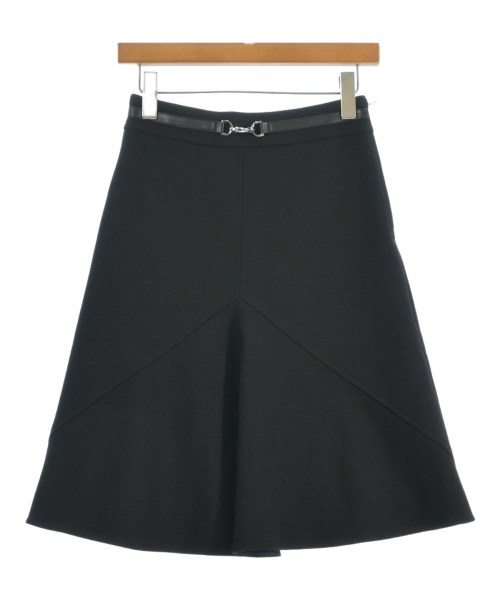 HERMES エルメスひざ丈スカート レディース 34(XXS位) 黒【中古】【古着】｜RAGTAG（ブランド古着のラグタグ）