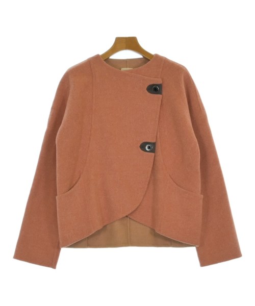 HERMES エルメス コート（その他） レディース 34(XXS位) オレンジ系 【中古】【古着】