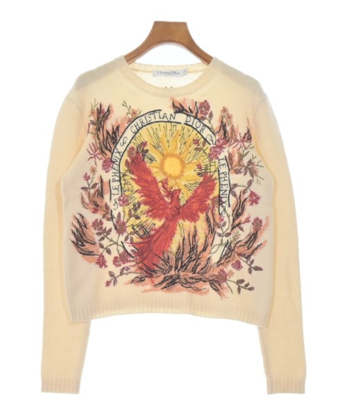 Christian Dior クリスチャンディオールニット・セーター レディース 40(M位) ベージュ【中古】【古着】