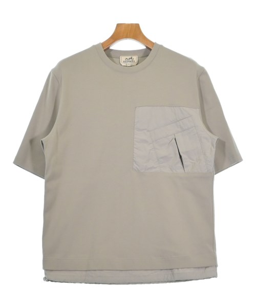 HERMES エルメス Tシャツ・カットソー メンズ S グレー 【中古】【古着】