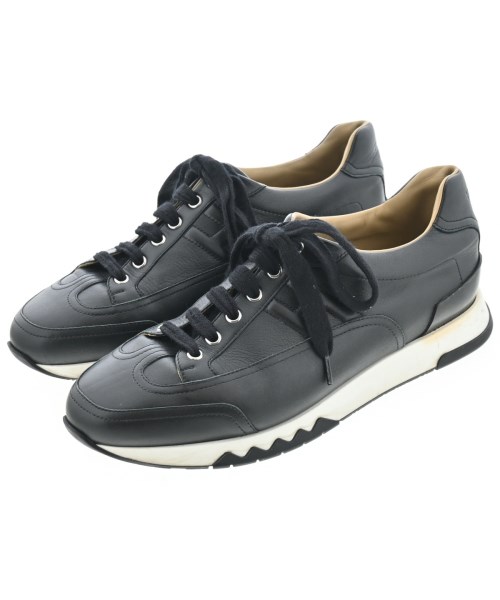 HERMES エルメススニーカー メンズ EU41 1/2(26.5珊位) 黒【中古】【古着】