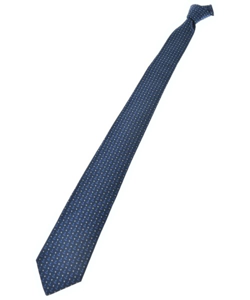 HERMES エルメス ネクタイ メンズ - 紺 【中古】【古着】