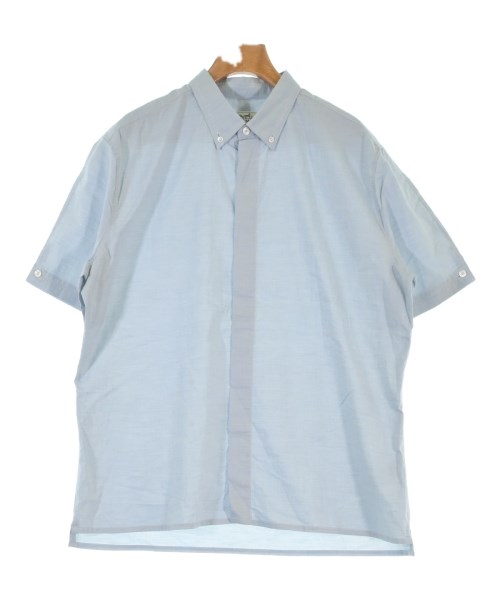 HERMES エルメスカジュアルシャツ メンズ 42(XXL位) 青系【中古】【古着】