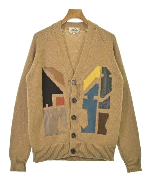 HERMES エルメスジレー メンズ M ベージュ【中古】【古着】