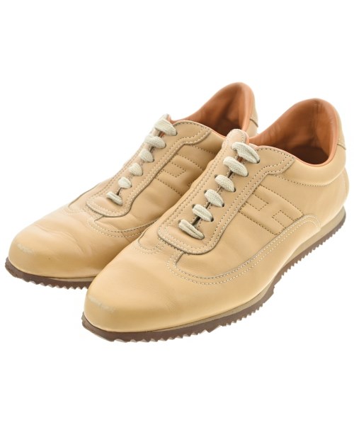 HERMES エルメススニーカー レディース 37 1/2(24.5糎位) ベージュ系【中古】【古着】