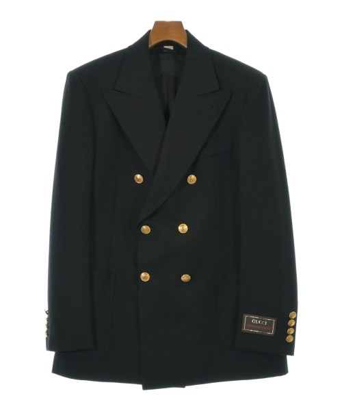 GUCCI グッチ ジャケット メンズ 48(L位) 黒 【中古】【古着】