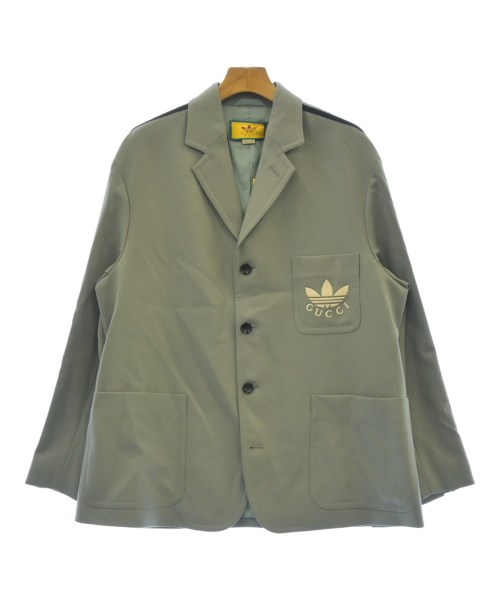 GUCCI グッチ カジュアルジャケット メンズ 48(L位) グレー 【中古】【古着】