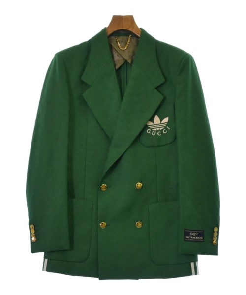 楽天市場】【中古】GUCCI×adidasノーカラージャケット 707683 レッド