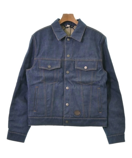 GUCCI デニムジャケット 中古・古着通販】GUCCI (グッチ) レオパード切替デニムジャケット
