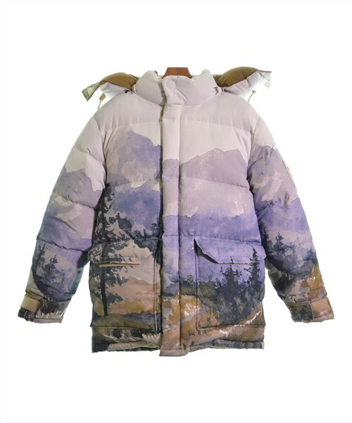 楽天市場】【グッチ】Gucci メンズ ロゴワッペン フード付き ダウン