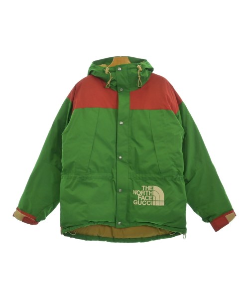 裏地GG◎GUCCI グッチ　ダウンベスト　金ボタン　フード　ジップアップ グッチ GUCCI × ザ・ノース・フェイス THE NORTH FACE 670910